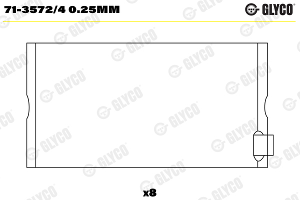GLYCO 71-3572/4 0.25mm...