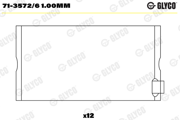 GLYCO 71-3572/6 1.00mm...