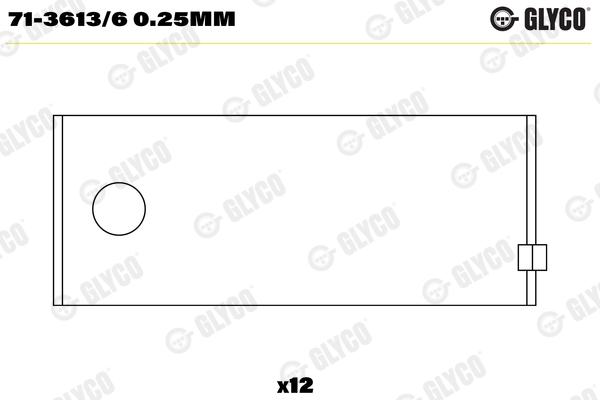 GLYCO 71-3613/6 0.25mm...