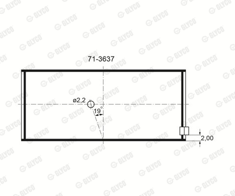GLYCO 71-3637 Ρουλεμάν
