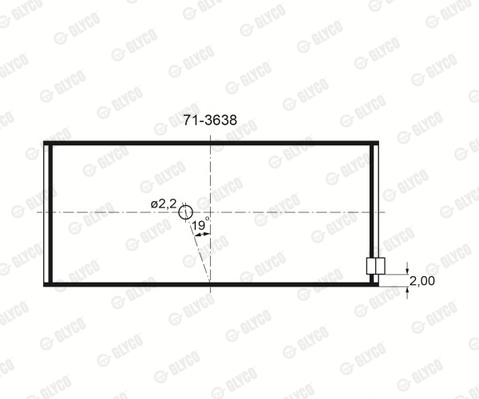 GLYCO 71-3638 Ρουλεμάν