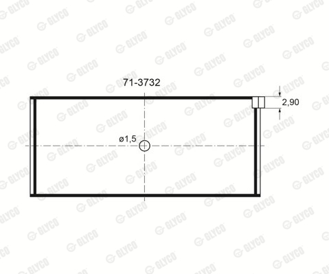 GLYCO 71-3732 Ρουλεμάν