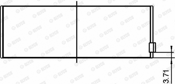 GLYCO 71-4108 STD Ρουλεμάν...