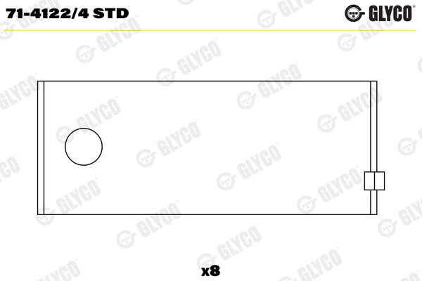 GLYCO 71-4122/4 STD...