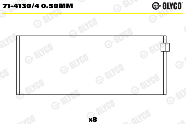 GLYCO 71-4130/4 0.50mm...