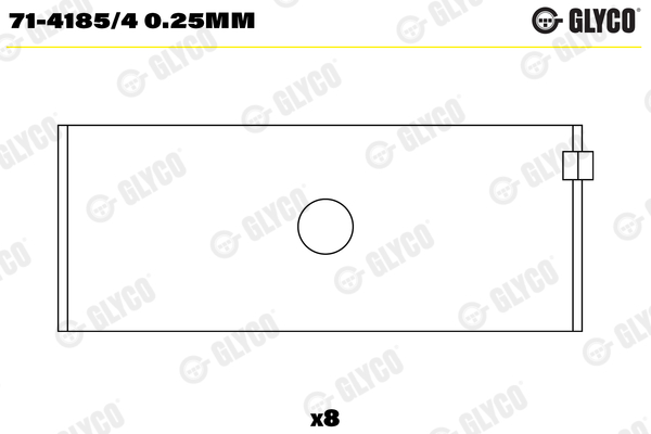 GLYCO 71-4185/4 0.25mm...