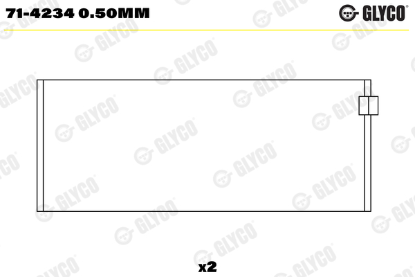 GLYCO 71-4234 0.50mm...