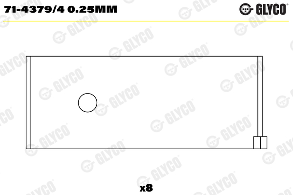 GLYCO 71-4379/4 0.25mm...