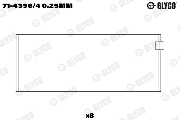 GLYCO 71-4396/4 0.25mm...