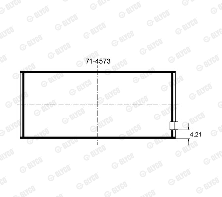 GLYCO 71-4573 Ρουλεμάν