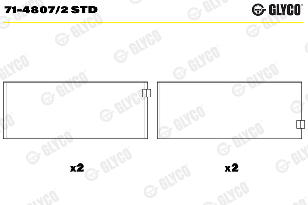 GLYCO 71-4807/2 STD...
