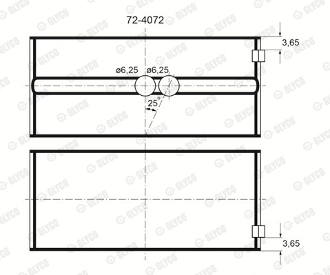 GLYCO 72-4072 Ρουλεμάν