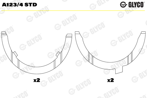 GLYCO A123/4 STD Ροδέλα -...