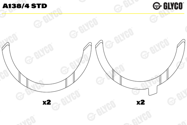 GLYCO A138/4 STD Ροδέλα -...