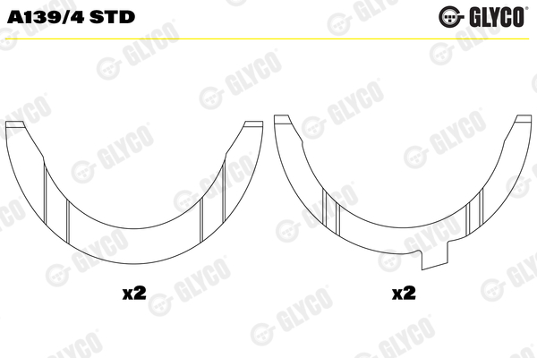GLYCO A139/4 STD Ροδέλα -...