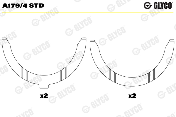 GLYCO A179/4 STD Ροδέλα -...