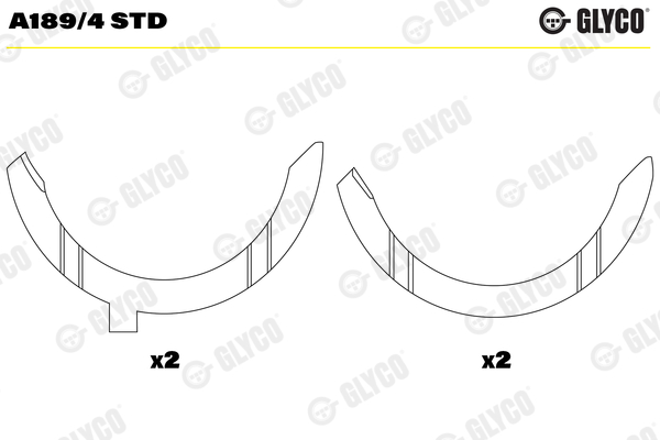 GLYCO A189/4 STD Ροδέλα -...