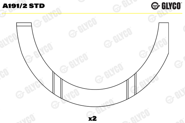 GLYCO A191/2 STD Ροδέλα -...