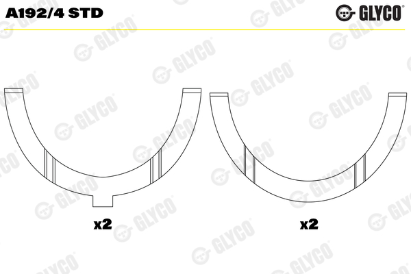 GLYCO A192/4 STD Ροδέλα -...