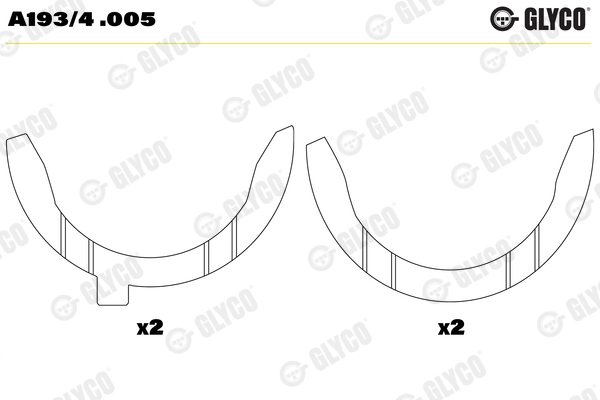 GLYCO A193/4 .005 Ροδέλα -...