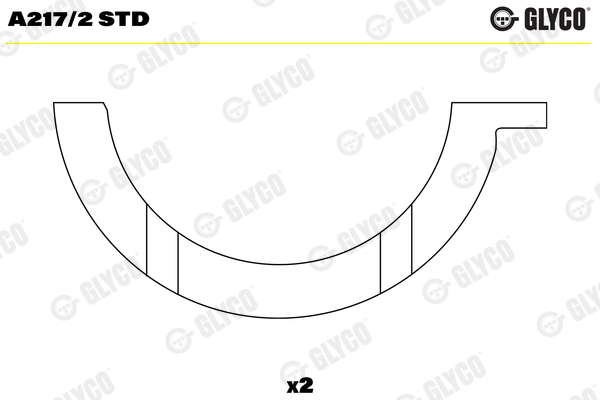 GLYCO A217/2 STD Ροδέλα -...