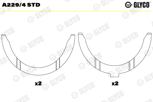 GLYCO A229/4 STD Ροδέλα -...