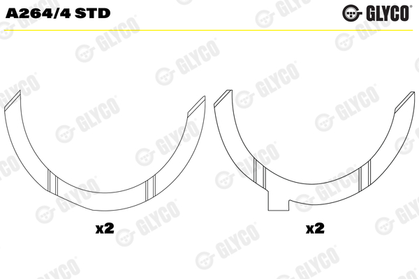 GLYCO A264/4 STD Ροδέλα -...
