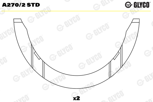 GLYCO A270/2 STD Ροδέλα -...