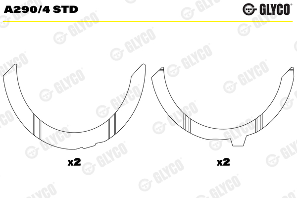 GLYCO A290/4 STD Ροδέλα -...