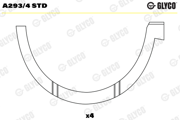 GLYCO A293/4 STD Ροδέλα -...