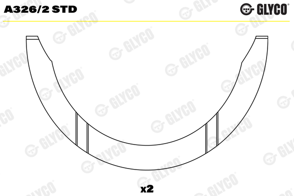 GLYCO A326/2 STD Ροδέλα -...
