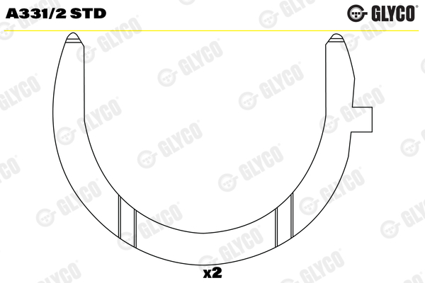GLYCO A331/2 STD Ροδέλα -...