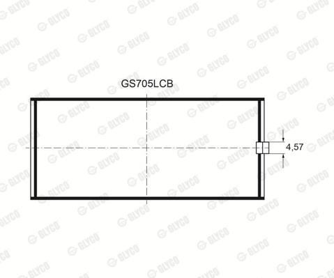 GLYCO GS705LCB Bearing