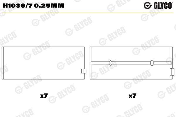 GLYCO H1036/7 0.25mm...