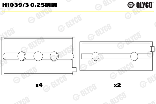 GLYCO H1039/3 0.25mm...