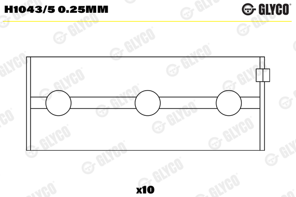 GLYCO H1043/5 0.25mm...