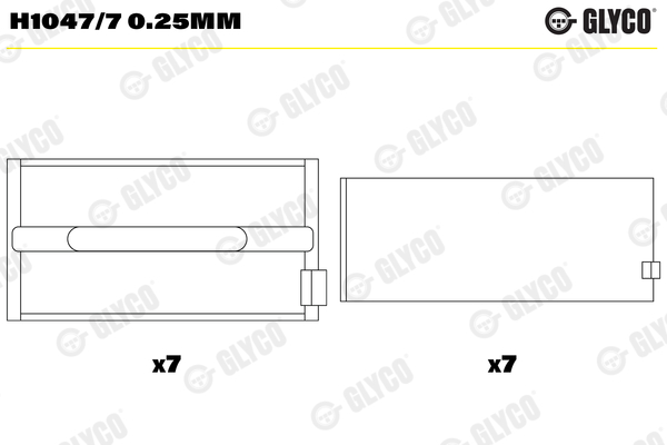 GLYCO H1047/7 0.25mm...