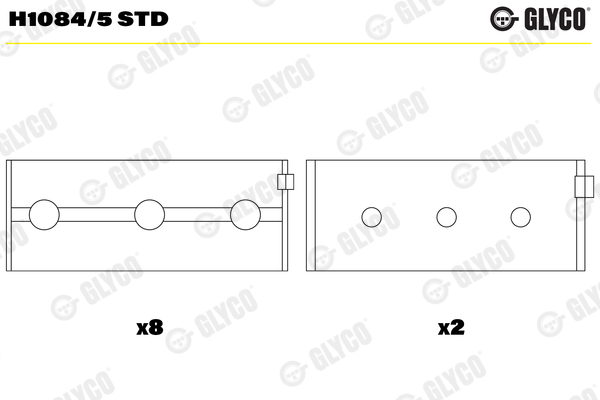 GLYCO H1084/5 STD Κουζινέτα...