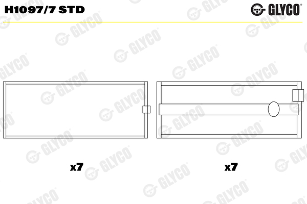 GLYCO H1097/7 STD Κουζινέτα...
