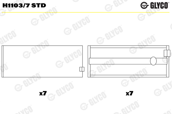 GLYCO H1103/7 STD Κουζινέτα...
