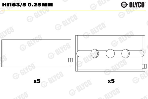 GLYCO H1163/5 0.25mm...