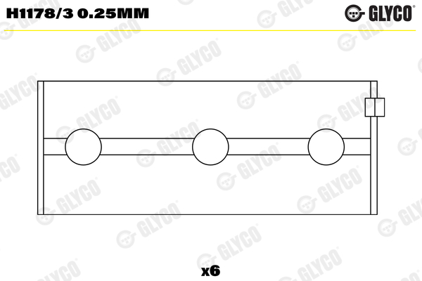 GLYCO H1178/3 0.25mm...