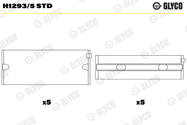 GLYCO H1293/5 STD Κουζινέτα...