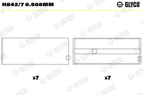 GLYCO H842/7 0.508mm...