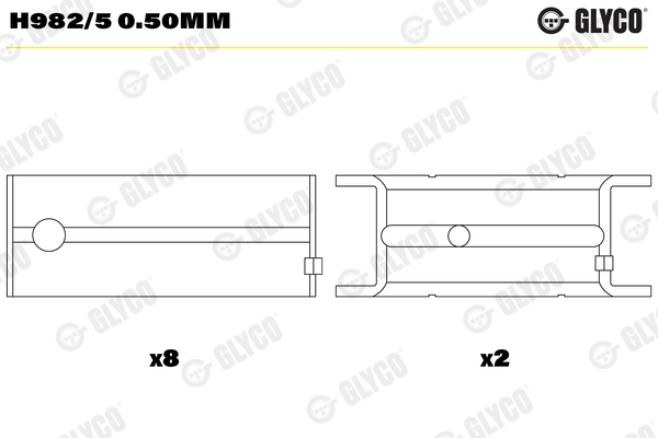 GLYCO H982/5 0.50mm...