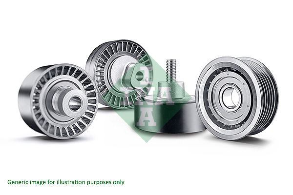 INA 532 0455 10 Umlenk-/Führungsrolle, Keilrippenriemen