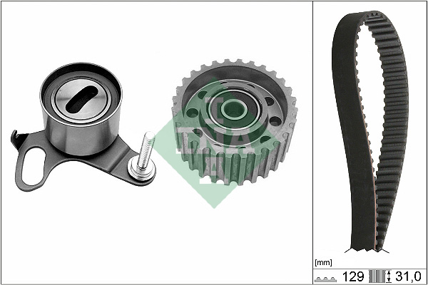 INA 530 0048 10 Kit cinghie dentate-Kit cinghie dentate-Ricambi Euro