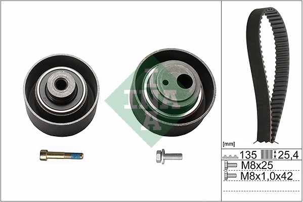 INA 530 0055 10 Kit cinghie dentate