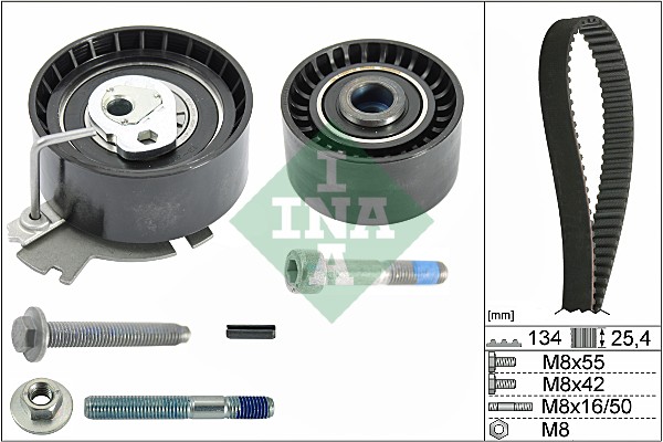 INA 530 0379 10 Kit cinghie dentate-Kit cinghie dentate-Ricambi Euro