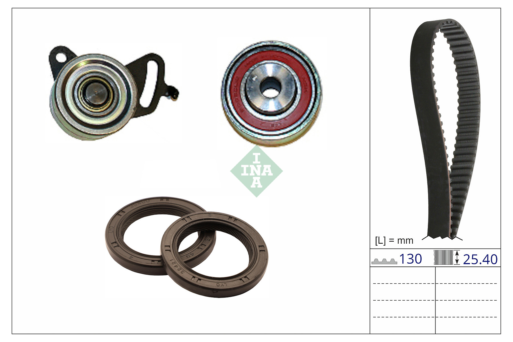 INA 530 0924 10 Zahnriemensatz
